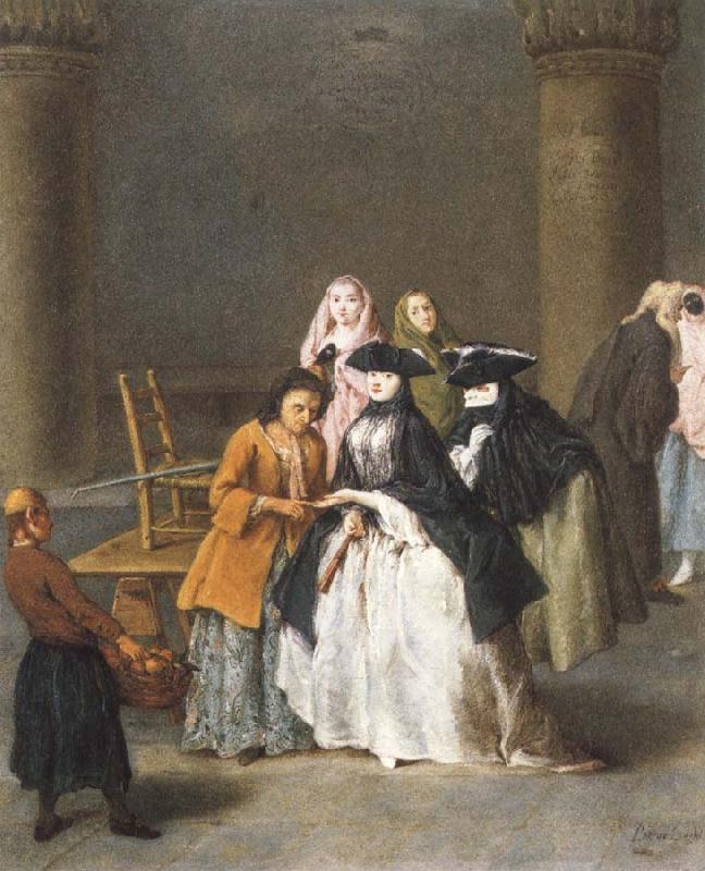 Pietro Longhi A Fortune Teller at Venice China oil painting art